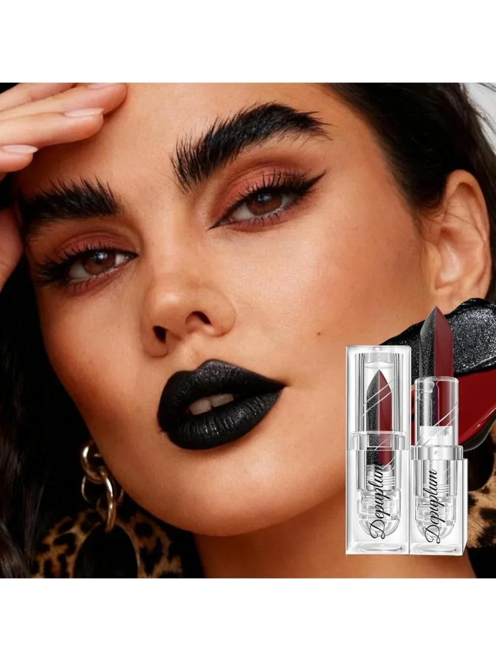 Women's G7 Black Gradient Matte Lip Liner Combo Long Lasting Lip Stick Pencil
